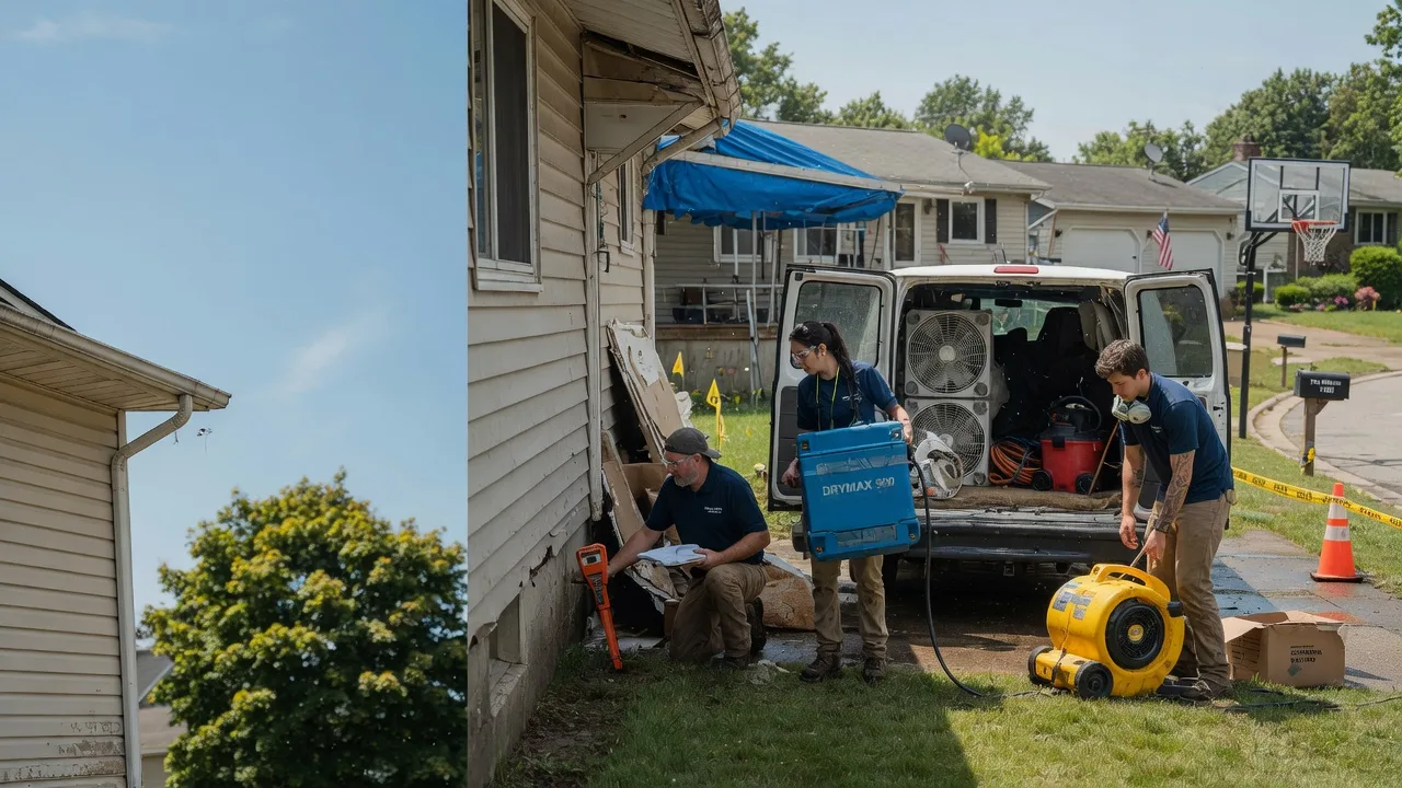 Ceiling Leak Cleanup in Mccallsburg, IA near me